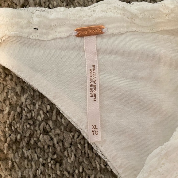 🆕 FREE PEOPLE Tea Time Cropped Top in Jasmine - Picture 10 of 11